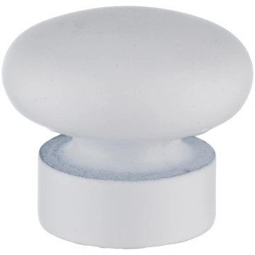 Karnīzes gals Domoletti Flat Ball, Ø 19 mm, balta 