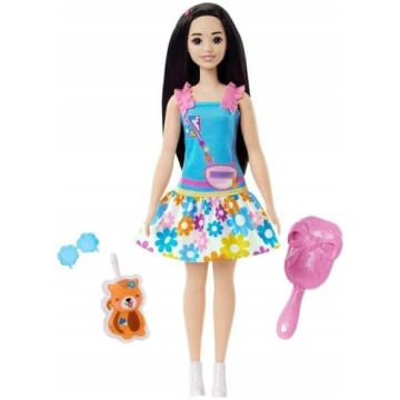 Lelle My First Barbie ar melniem matiem
