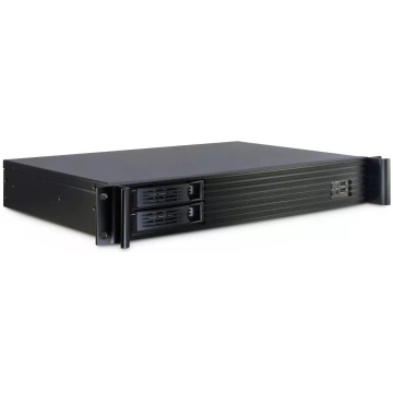 Servera korpuss Inter-Tech 1.5U-1528L Rack Black