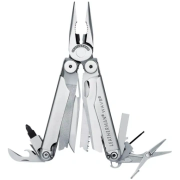 Multifunkcionālie knaibles Leatherman Wave kabatas