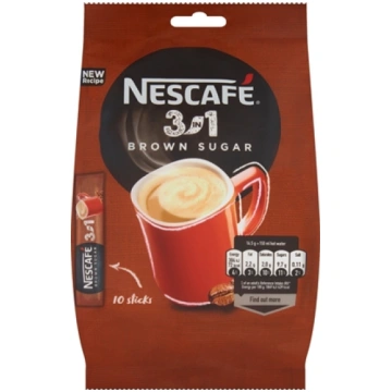 Nestle Nescaf 3in1 Brown Sugar Rozpuszczalny napój