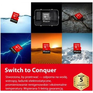 Atmiņas karte Patriot Microsdxc 512gb karte, Expre