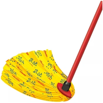 Mopa galva Vileda 4023103094192 Sarkana Dzeltena