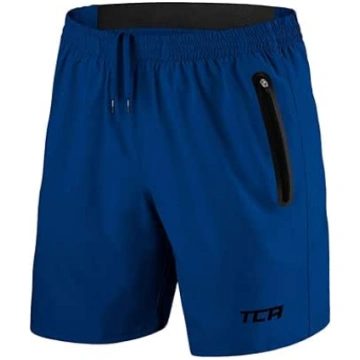 TCA Elite Tech Running Shorts Men's with Zip 