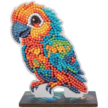 CRYSTAL ART Papagailis savvaļas dabas draugu kompl