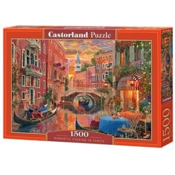 Puzzle 1500 elements Romantic Evening in Venice Ca