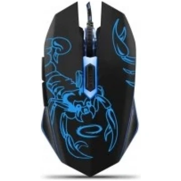Pele Esperanza MX203 Optical Gaming Mouse Black/Bl