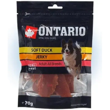 Ontario Soft Duck Jerky kārumi suņiem, 70g