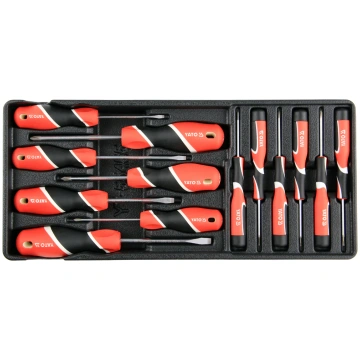 SCREWDRIVERS, 13 PCS SET (YT-55455) Yato