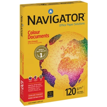 Papīrs NAVIGATOR COLOUR DOCUMENTS A4 120g/m2, 250 