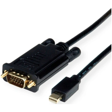 Value Cable MiniDisplayPort - VGA, Mini DP M - VGA