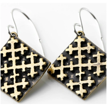 Bronze earrings