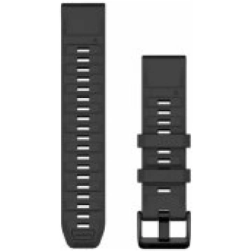 Garmin 22mm Quickfit Silicone Strap Graphite Siksn
