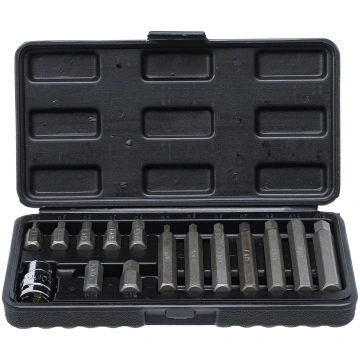 BIT SET | 10 MM (3/8") DRIVE | INTERNAL HEXAGON | 