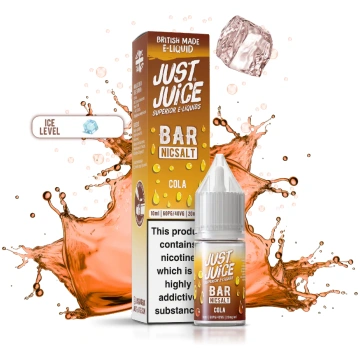 Just Juice Bar Cola 10ml Nic Salt - Classic, Fizzy
