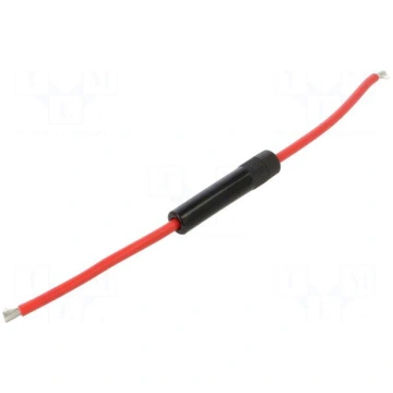 Fuse holder | 6.3x32mm | Imax: 30A | Contacts: bra