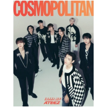 COSMOPOLITAN - [2024, July] - Cover : ATEEZ COVER 
