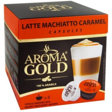Aroma Gold Dolce Gusto Latte Macchiato Caramel kaf