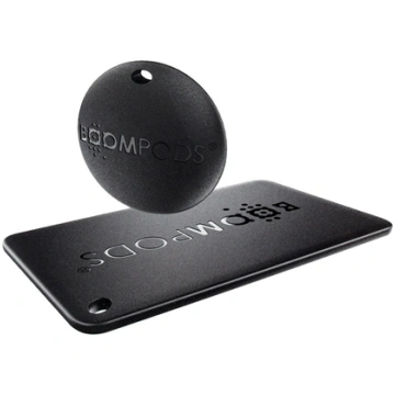Boompods Tag & Card Bundle Pack Black TAGBUN
