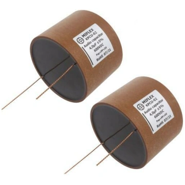 Capacitor: copper-polypropylene-paper; 4uF; 600VDC