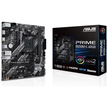 Mātesplate Mātesplate - ASUS - PRIME B550M-K ARGB 