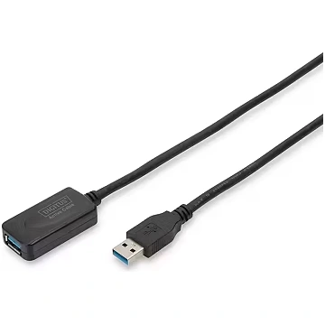 Assmann USB 3.0 Active Extension Cable, 5m (DA-731