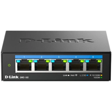 D-LINK DMS-105 5-Port Multi-Gigabit Desktop Switch