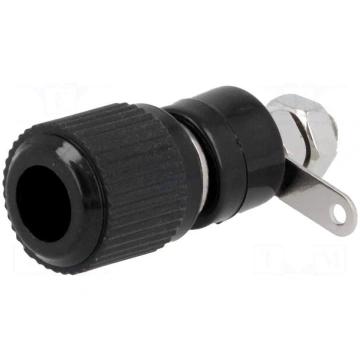 Socket | 4mm banana | 60VDC | L: 34mm | Cutout: Ø8
