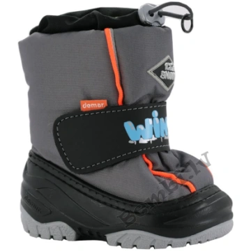 Ziemas zābaki Demar ICE SNOW pelēki 24/25