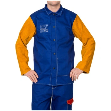 Jaka ar ādas piedurknēm Yellowjacket® XXL WELDAS 3