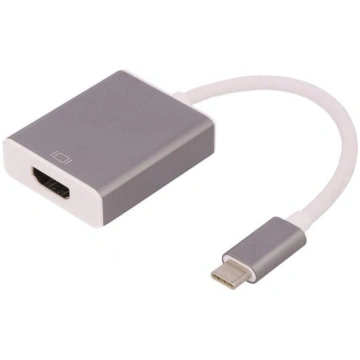 Qoltec Adapter USB-C 3.1 | HDMI | 4K | MHL | Alumi