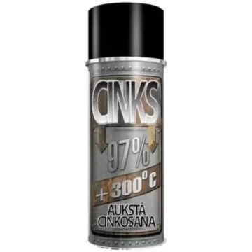 Karstumizturīga pretkorozijas krāsa aerosolā +300°
