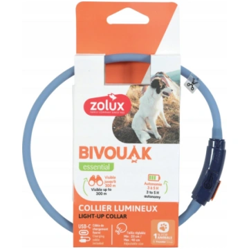 Kaklasiksna suņiem Zolux Bivouak, zila krās., 450 