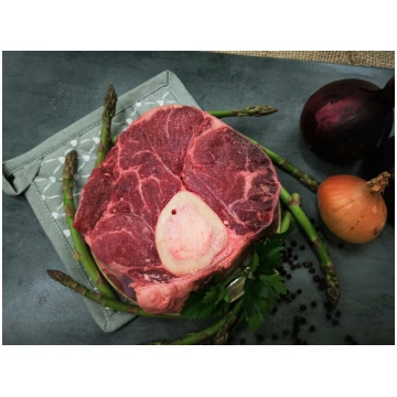 Nogatavināts liellopa Osso Buco