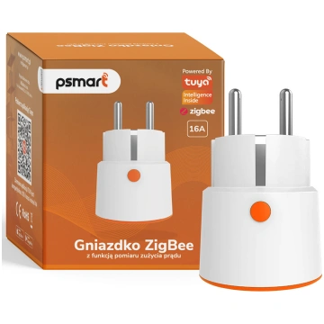ZigBee 3.0 viedā kontaktligzda 16A (TUYA) ar enerģ