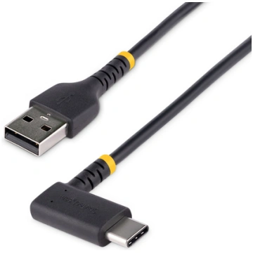 3ft (1m) USB A to C Charging Cable Right Angle Hea