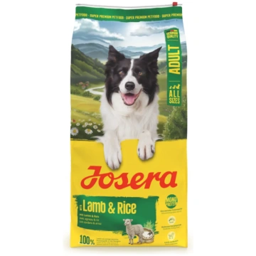 Barība suņiem – Josera Lamb and Rice, 12,5 kg