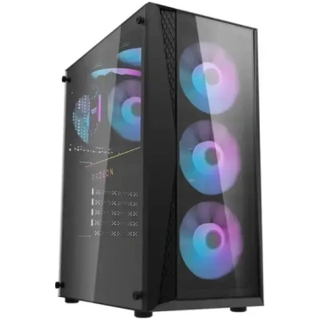 Darkflash DK352 Plus datora korpuss ar 4 ventilato