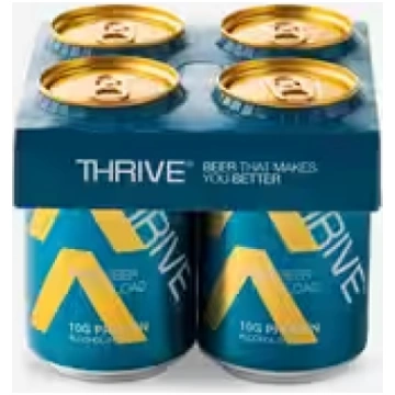 Bezalkoholiskais proteīna alus THRIVE