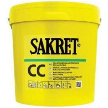 Sakret CC gatavā smalkā nobeiguma špaktele fasādēm