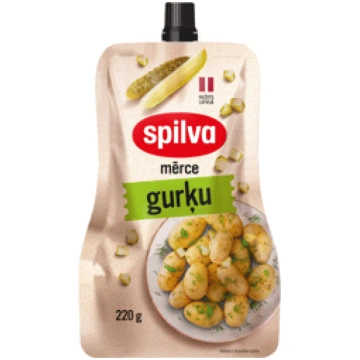 Gurķu mērce SPILVA 220g stāvpakā