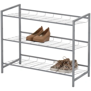 DOMOLETTI Apavu plaukts Domoletti GC2937-3, pelēka