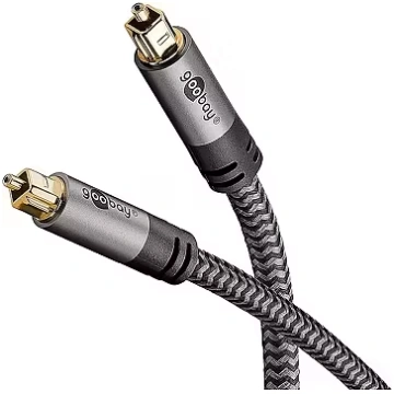 Goobay Toslink Optical Audio Cable, 2m (65305)