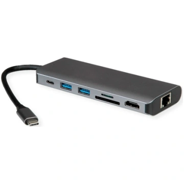 Roline USB 3.2 Gen 2 Typ C Multiport Docking Stati