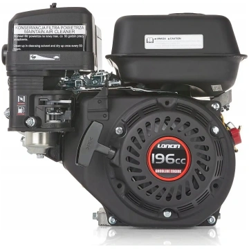 Benzīna dzinējs GEKO G80254 — Loncin 196 cc, 6,5 Z
