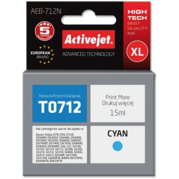 Activejet AEB-712N ink for Epson printer, Epson T0