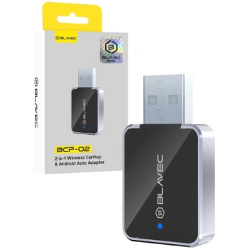 Bezvadu CarPlay / Android Auto adapteris Blavec BC