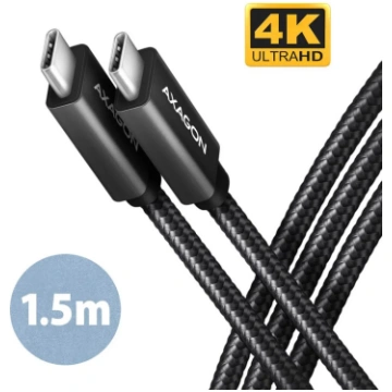 CABLE USB-C TO USB-C 1.5M 100W/BLACK BUCM32-CM15AB