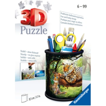 Ravensburger 3D Puzzle Pencil Cup Leopard 112630V