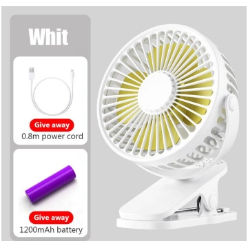 USB Mini rokas klipu ventilators Ērts un īpaši klu